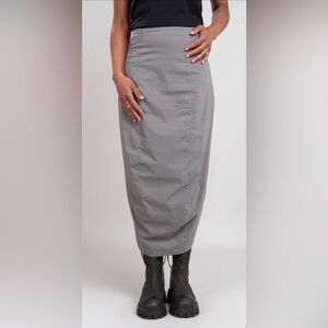 Elegant Gray Women's Skirt